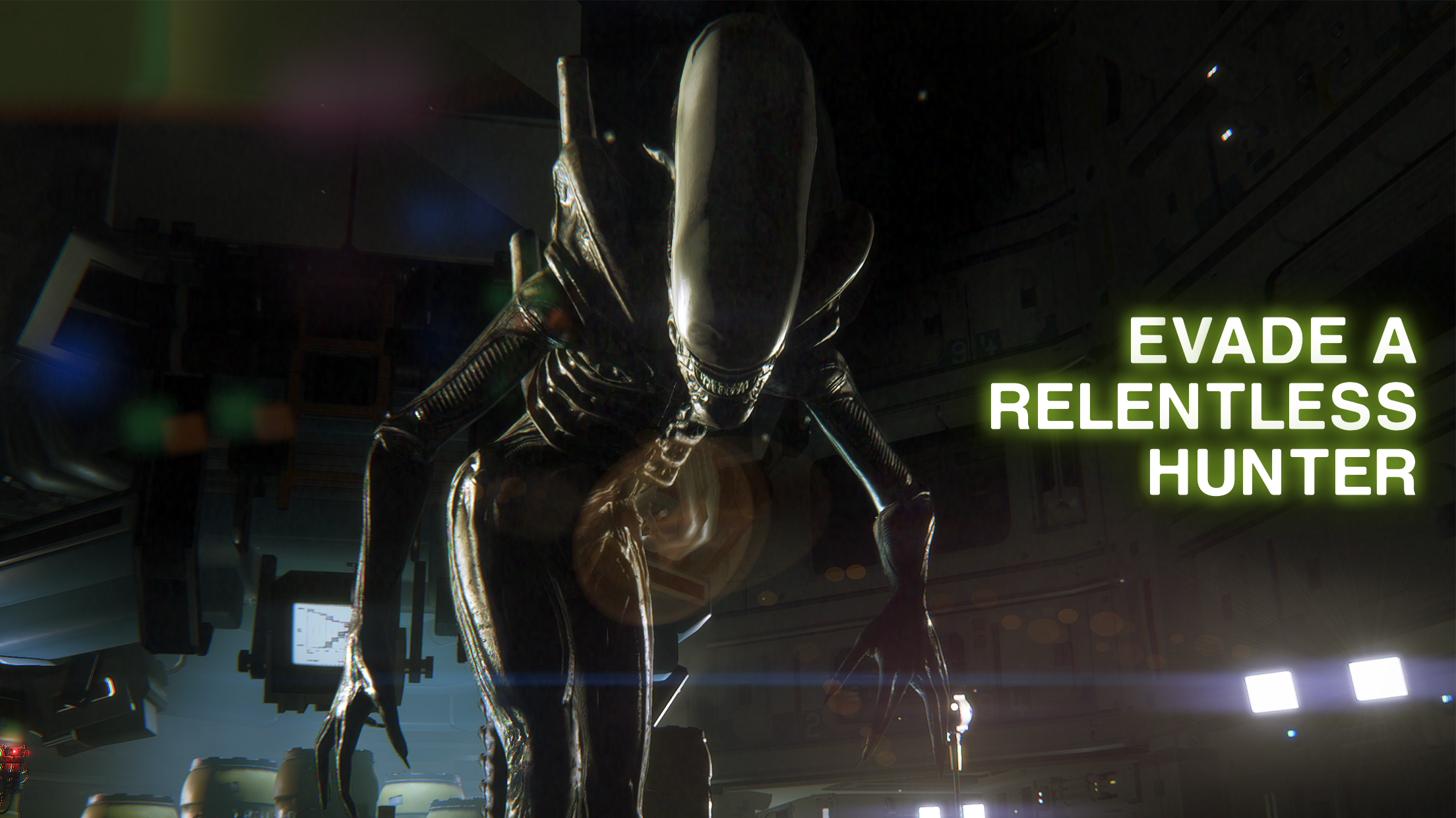 Alien: Isolation character interaction screenshot